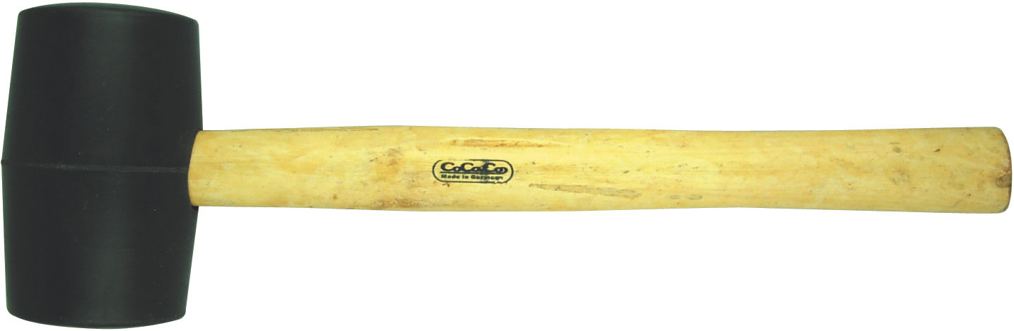 Rubber Hammer (mallet) Wood Handle Hand Tools Premium Hardware for Door Cabinet Window Furniture and Interior Use